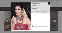 Desktop Screenshot of myindianjewelry.com
